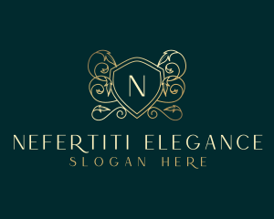 Shield Luxury Elegant logo design