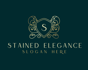 Shield Luxury Elegant logo design