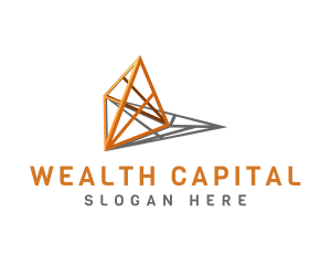 Luxury Pyramid Finance logo design