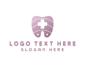 Molar - Dental Tooth Orthodontics logo design