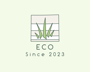 Lawn Maintenance - Notepad Grass Mowing logo design