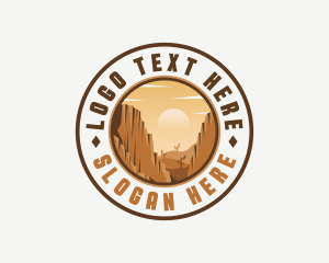 Canyon - Desert Sand Canyon logo design