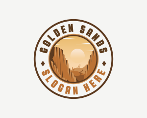 Sand - Desert Sand Canyon logo design