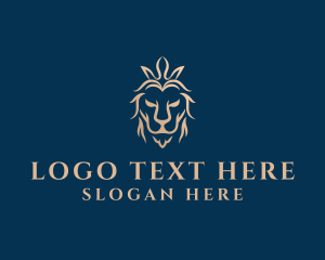 Safari - Lion King Finance logo design