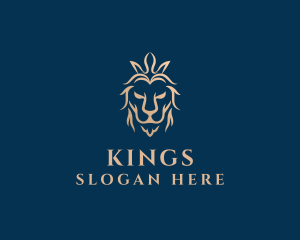 Lion King Finance logo design