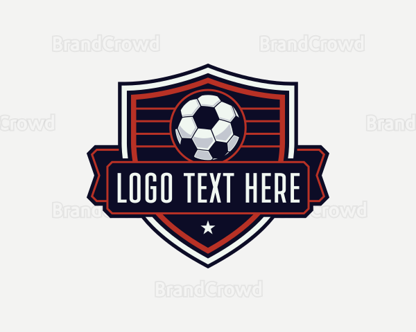 Soccer Sports League Logo