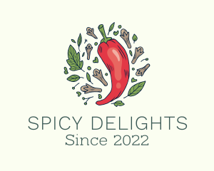 Spicy - Spicy Herb Ingredients logo design