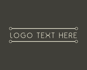 Typography - Minimalist Business Brand logo design