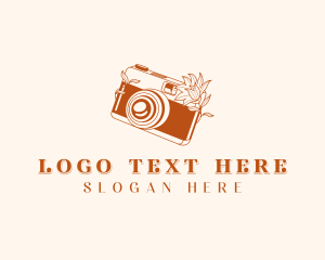 Photo Booth - Camera Photography Studio logo design