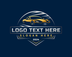 Racing - Luxury Car Detailing logo design