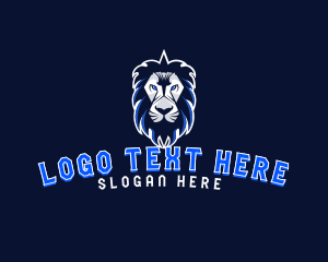 Lion  Animal Esports  Logo