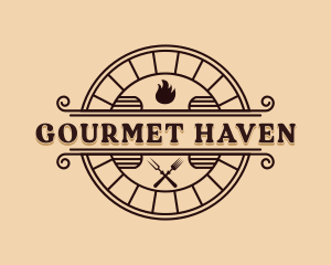 Flame Oven Cuisine logo design