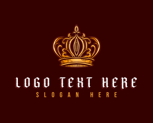 Tiara - Elegant Tiara Crown logo design