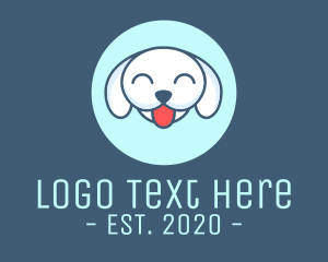 Red Puppy - Puppy Dog Pet logo design