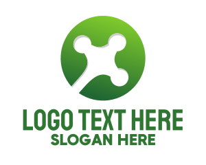 Green - Green Frog Hand logo design