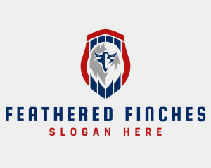 American Patriotic Eagle logo design