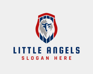 American Patriotic Eagle logo design