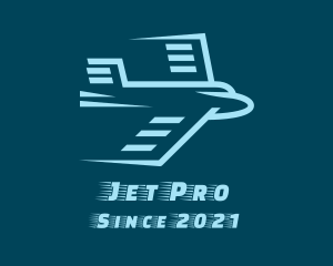Fast Jet Plane  logo design