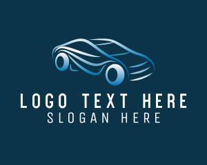 Fast - Auto Car Wash Vehicle logo design