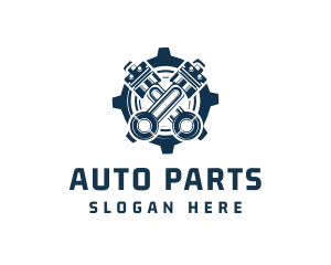 Piston Auto Mechanic  logo design