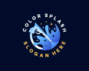 Power Wash Cleaning logo design