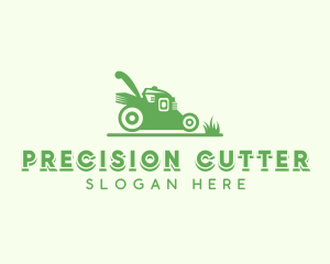 Lawn Mower Gardening logo design