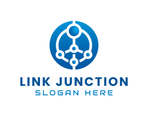 Connection - Digital Connection System logo design