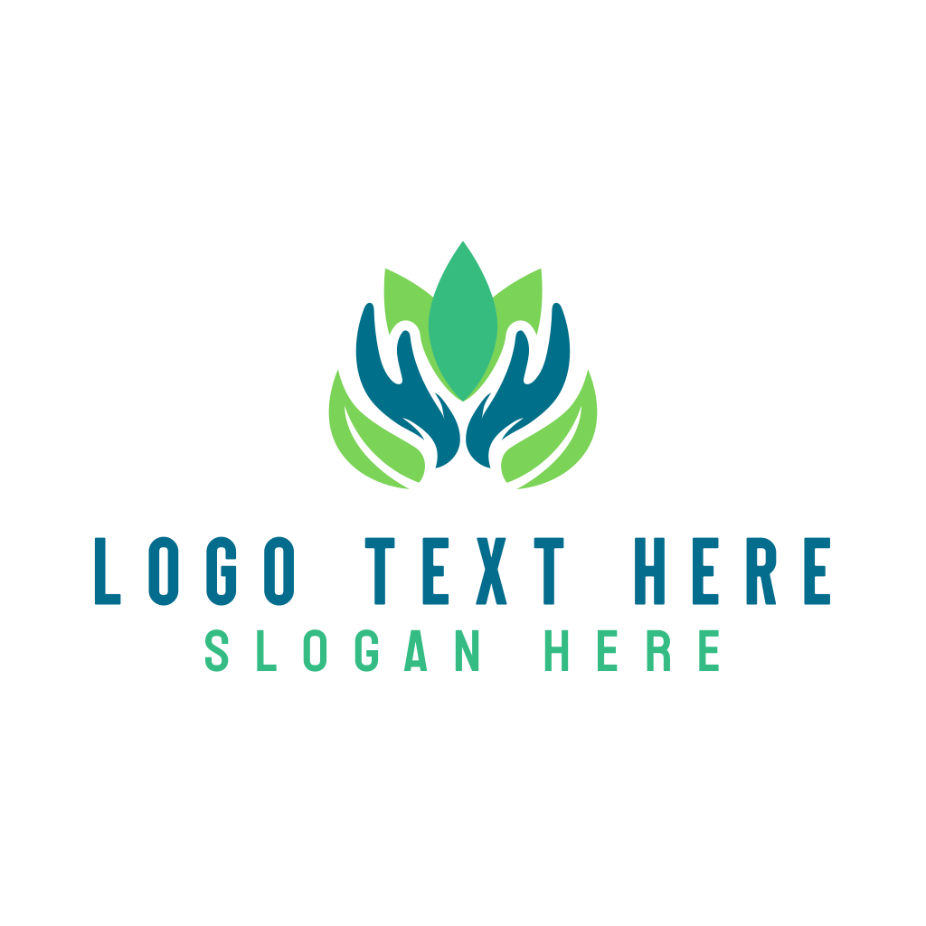 Hand Wellness Lotus Logo | BrandCrowd Logo Maker