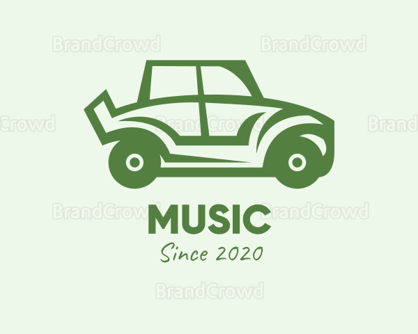 Green Automotive Vehicle Car Logo
