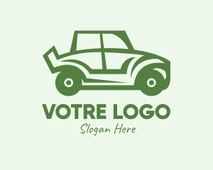 Green Automotive Vehicle Car Logo