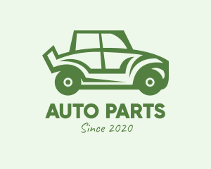 Green Automotive Vehicle Car logo design