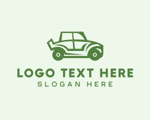 Green - Green Automotive Vehicle Car logo design