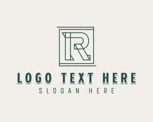 Consulting Business Letter R Logo