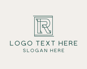 Advisory - Consulting Business Letter R logo design