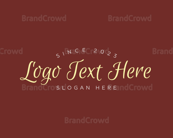 Generic Cursive Business Logo