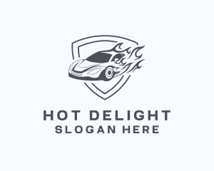 Hot Car Motosports logo design