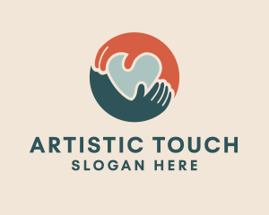 Hand Love Organization logo design