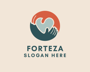 Hand Love Organization logo design