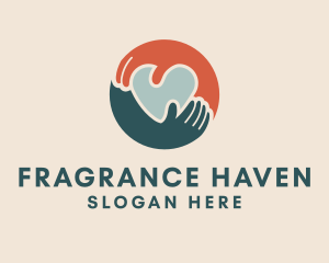 Hand Love Organization logo design