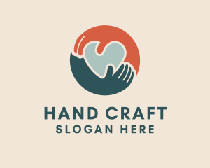 Hand - Hand Love Organization logo design