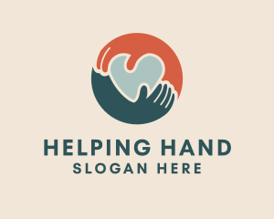 Hand - Hand Love Organization logo design