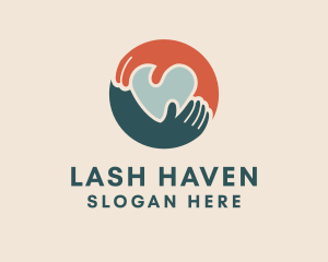 Hand Love Organization logo design