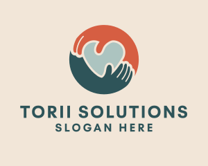 Hand Love Organization logo design