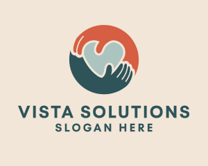 Hand Love Organization logo design