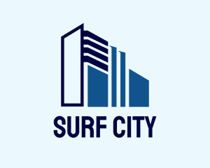 City Tower Infrastructure logo design