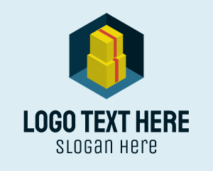 Container - Package Storage Facility logo design