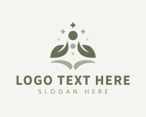 Meditation - Meditation Yoga Spa logo design