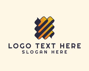 Tech - Ribbon Wave Firm logo design