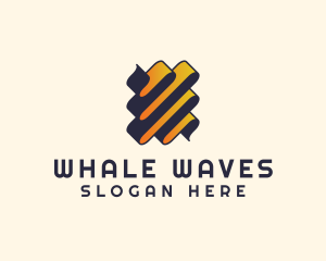 Ribbon Wave Firm logo design