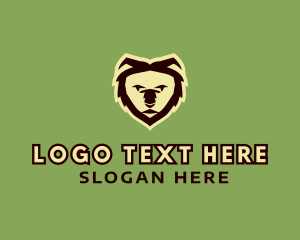 Head - Koala Bear Head logo design